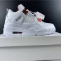 Nike Air Jordan 4 University Red- metallic Silver Sneaker