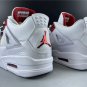 Nike Air Jordan 4 University Red- metallic Silver Sneaker