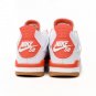 Nike Air Jordan 4 White Orange
