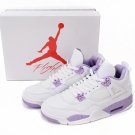 Nike Air Jordan 4 White Purple Oreo