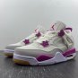 Nike Air Jordan 4 White Purple SB Sneaker