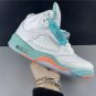 NIKE Air Jordan 5 &acirc;��Light Aqua&acirc;��