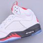 Nike Air Jordan 5 Retro Fire Red Silver Tongue