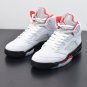 Nike Air Jordan 5 Retro Fire Red Silver Tongue_1