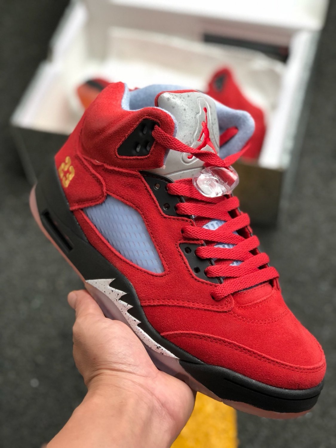 Nike Air Jordan 5 Retro Trophy Room University Red