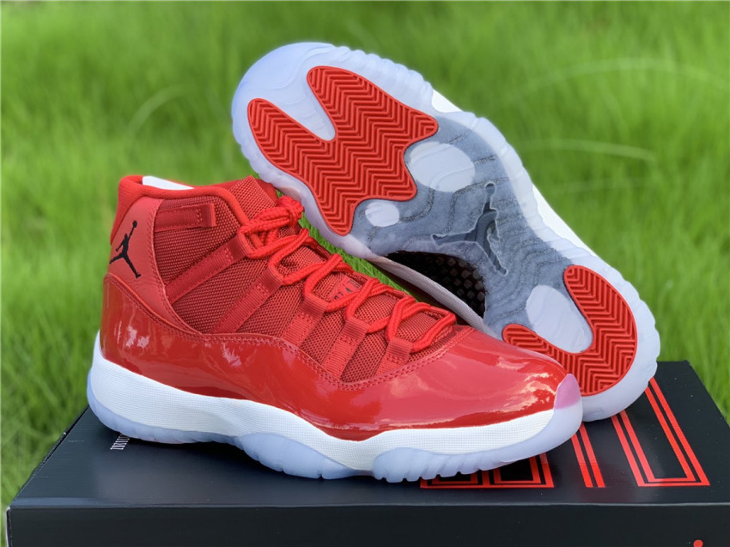 Nike Air Jordan 11 Win Like 96 Gym Red 378037-623