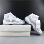 Nike Air Jordan 11 WMNS White Metallic Silver Vast Grey