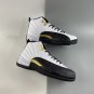 Nike Air Jordan 12  Royalty  White Black Metallic Gold CT8013-170