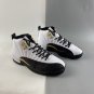 Nike Air Jordan 12  Royalty  White Black Metallic Gold CT8013-170