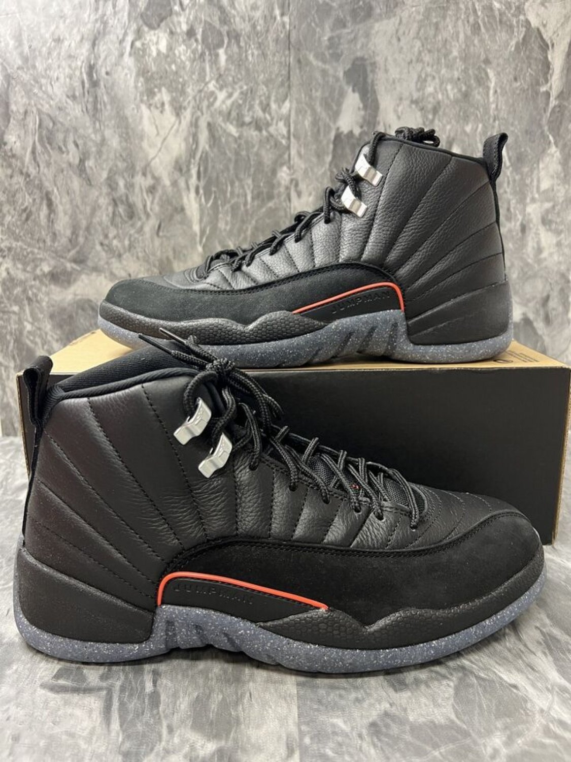 Nike Air Jordan 12 Retro Utility Black Crimson DC1062-006