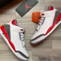 Nike Air Jordan Retro 3 &acirc;��Fire Red&acirc;��