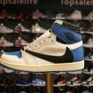 Nike Fragment Design x Travis Scott x Air Jordan 1 Retro High 'Military Blue'