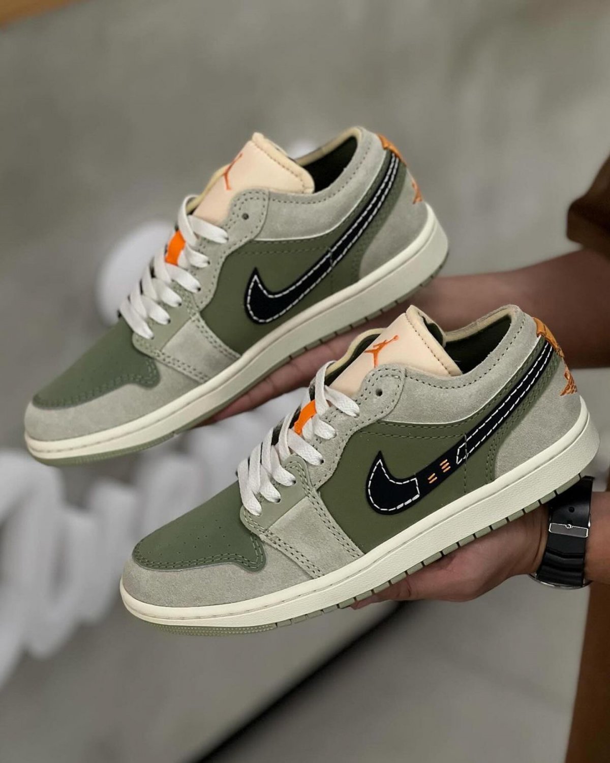 Nike Jordan 1 Low Craft &acirc;��Light Olive&acirc;��