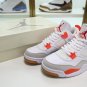 Nike SB X Air Jordan 4 Retro White Orange