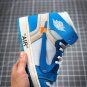 OFF WHITE X NIKE Air Jordan Retro High White University Blue