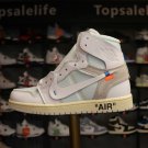Off-White x Air Jordan 1 Retro High OG 'White' 2018