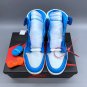 Off-White x Air Jordan 1 Retro High University Blue ' UNC ' White