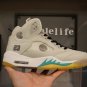 OFF-WHITE x Air Jordan 5 Grey Green White
