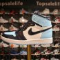 (Women) Air Jordan 1 Retro High OG Blue Chill UNC Patent