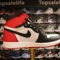 (Women) Air Jordan 1 Retro High 'Satin Black Toe'_1