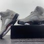 A Ma Mani&Atilde;&copy;re X Air Jordan 5 Light BoneBlack-Burgundy Crush