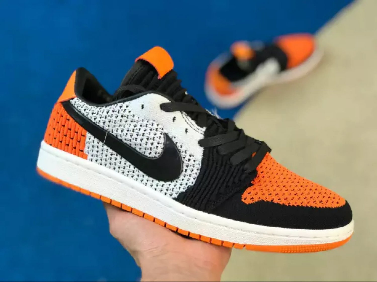 Air Jordan 1 Low Flyknit &acirc;��Shattered Backboard&acirc;�� AH4506-100
