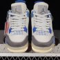 Air Jordan 4 Grey Blue Basketball
