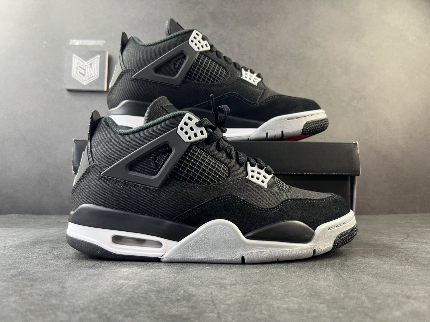 Air Jordan 4 Retro SE Black Canvas