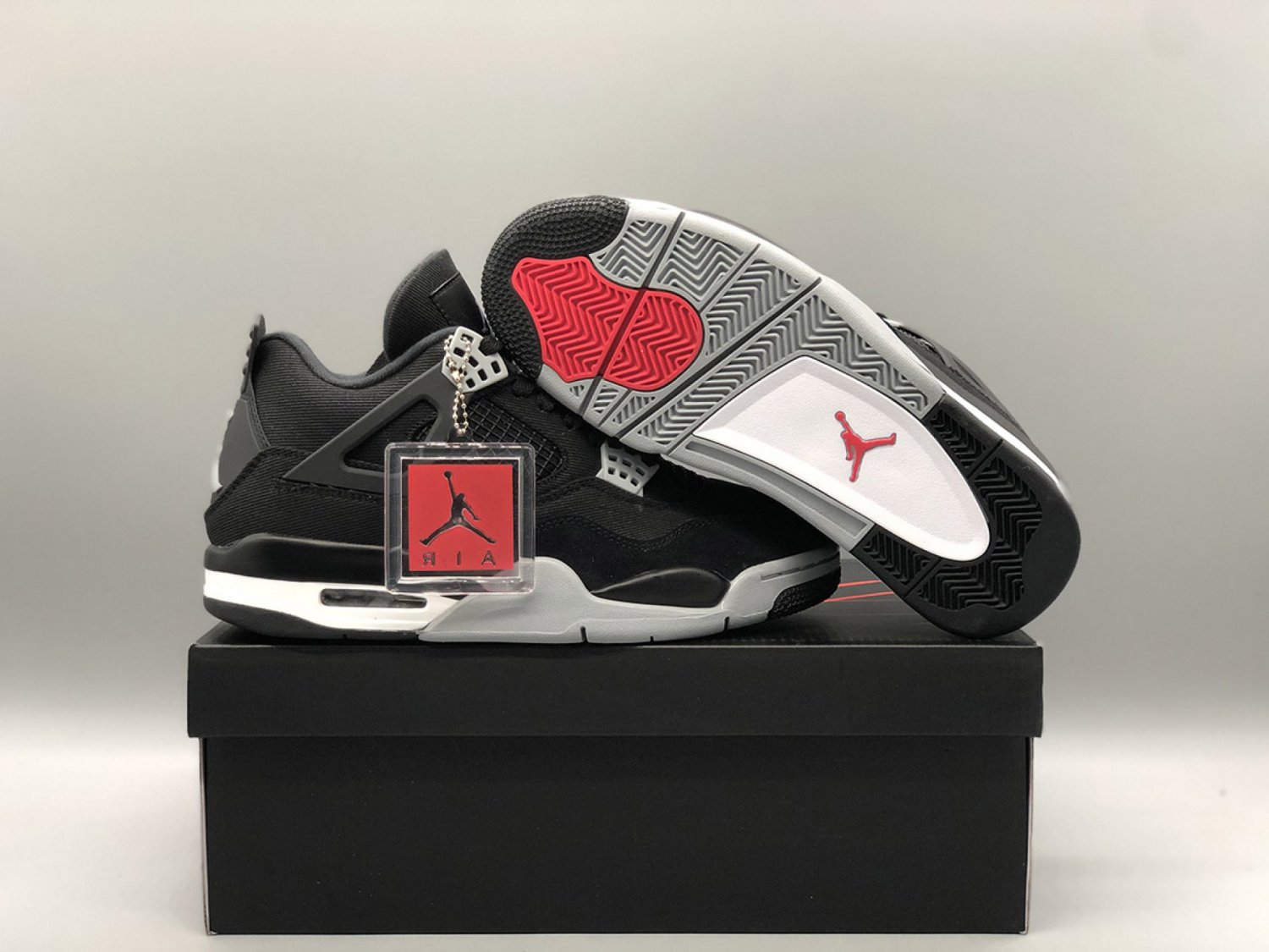 Air Jordan 4 Retro SE Black Canvas_2