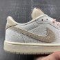 Chris Paul X Air Jordan 1 Low OG &acirc;��Give Them Flowers&acirc;�� Light Cream