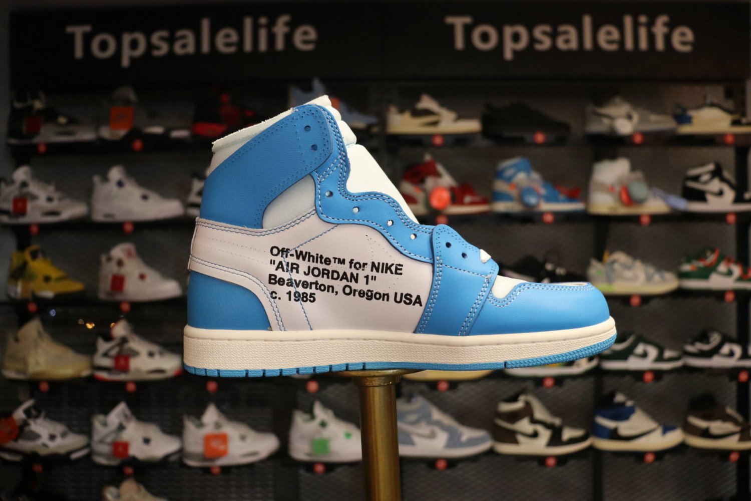 Jordan 1 Retro High Off-White University Blue