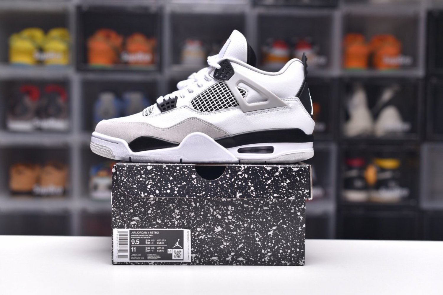 Jordan 4 Retro Military Black