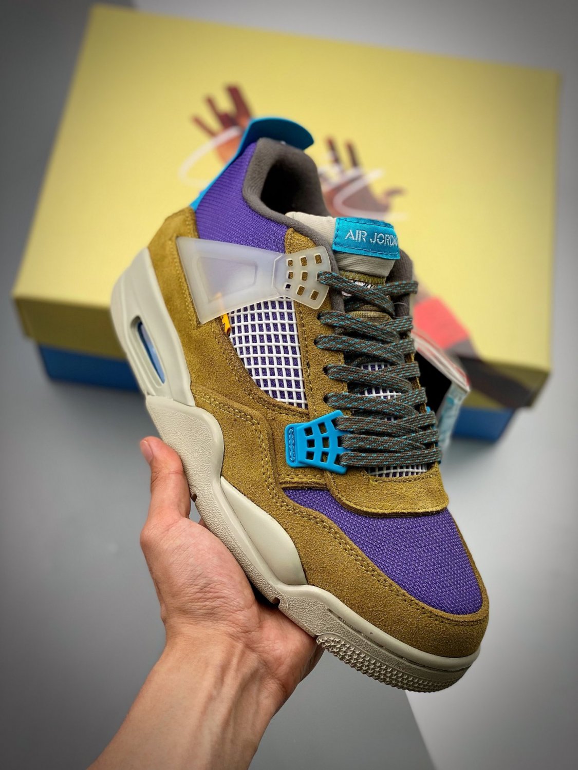 Jordan 4 Retro SP 30th Anniversary Union Desert Moss_1
