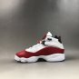 Jordan 6 Rings White University Red