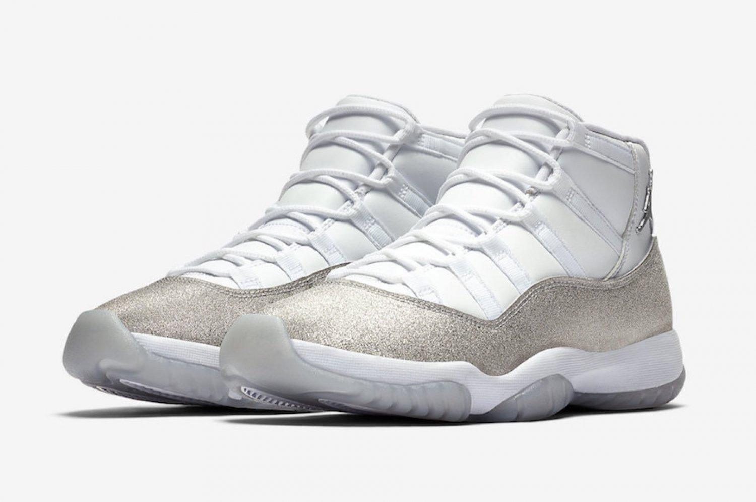 Jordan 11 Retro White Metallic Silver (Women's)