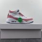 Kaws X Air Jordan 3 GS White Pink