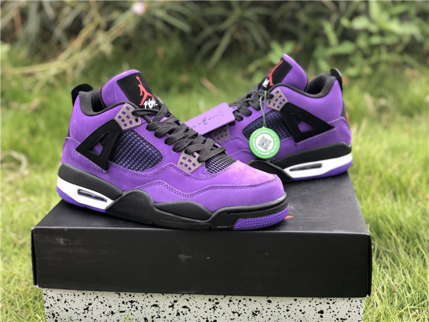 Jordan Purple Suede Travis Scott Shoes Purple Size Jordan Retro X