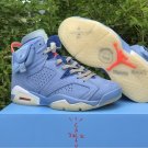 Travis Scott X Air Jordan 6 Houston Oilers Light Blue