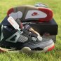 Off White X Air Jordan 4 &acirc;��Bred&acirc;��_1