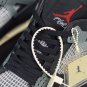 Off-White x Air Jordan 4 Bred_1