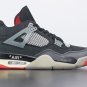 Off-White x Air Jordan 4 Bred_1