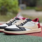 Travis Scott X Air Jordan 1 Low OG University Red Black White_1