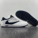 Travis Scott X Air Jordan 1 Low White Black
