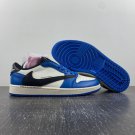 Travis Scott X Air Jordan 1 Low White Blue Black