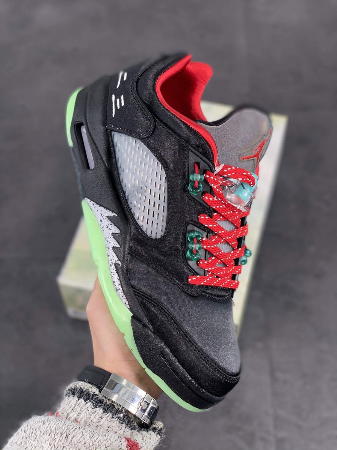 Nike Air Jordan 5 Retro Low CLOT Jade