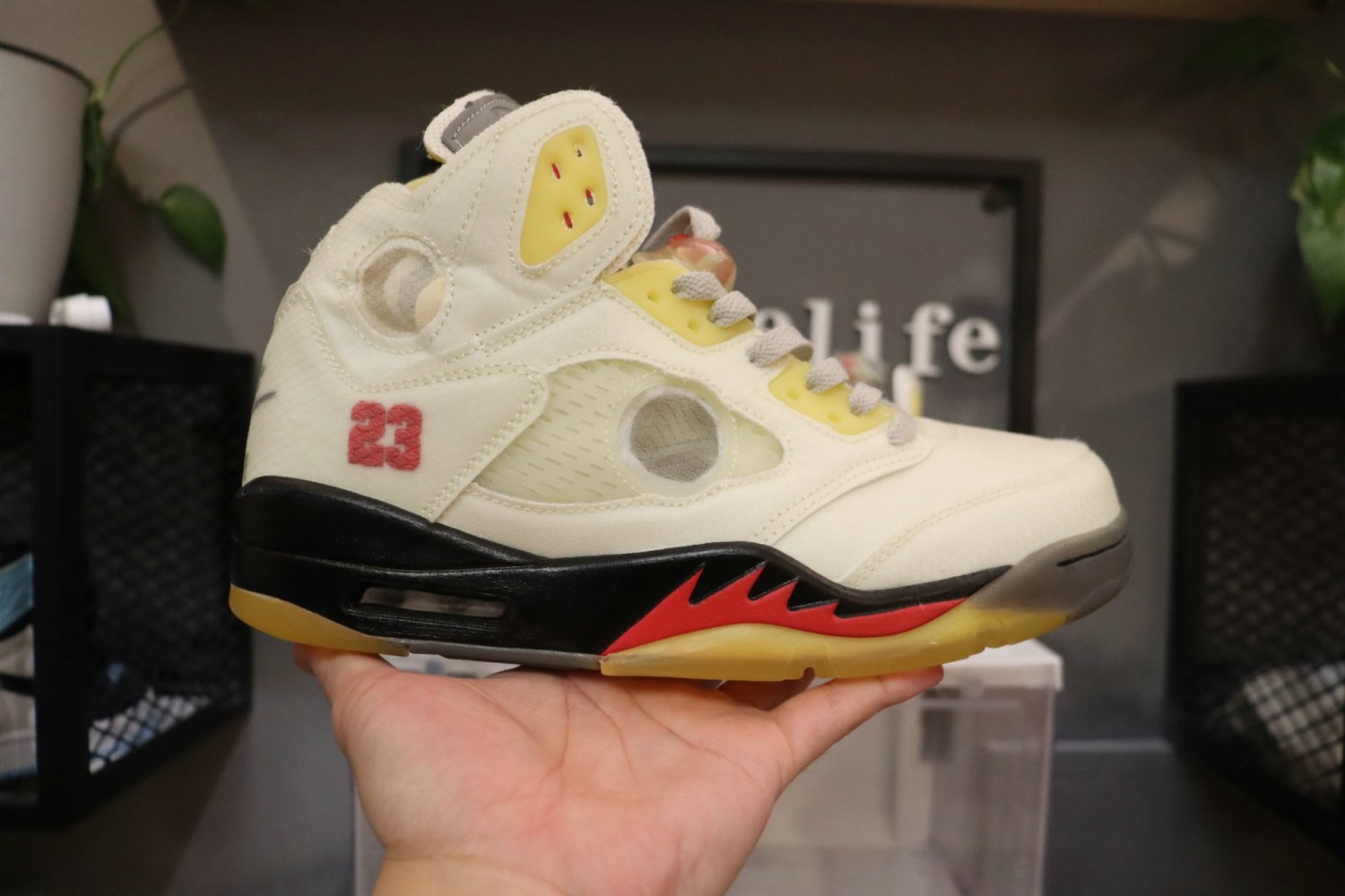 Nike Air Jordan 5 Retro Off-White Sail_1