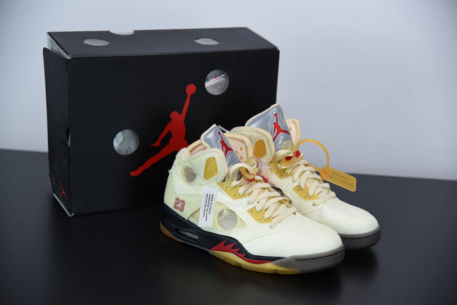 Nike Air Jordan 5 Retro Off-White Sail_2