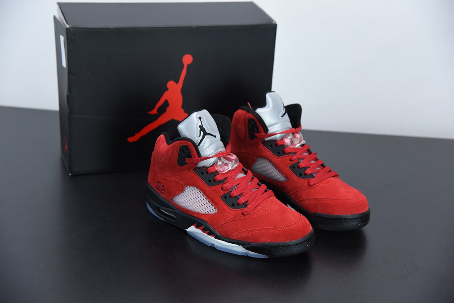 Nike Air Jordan 5 Retro Raging Bull Red_1