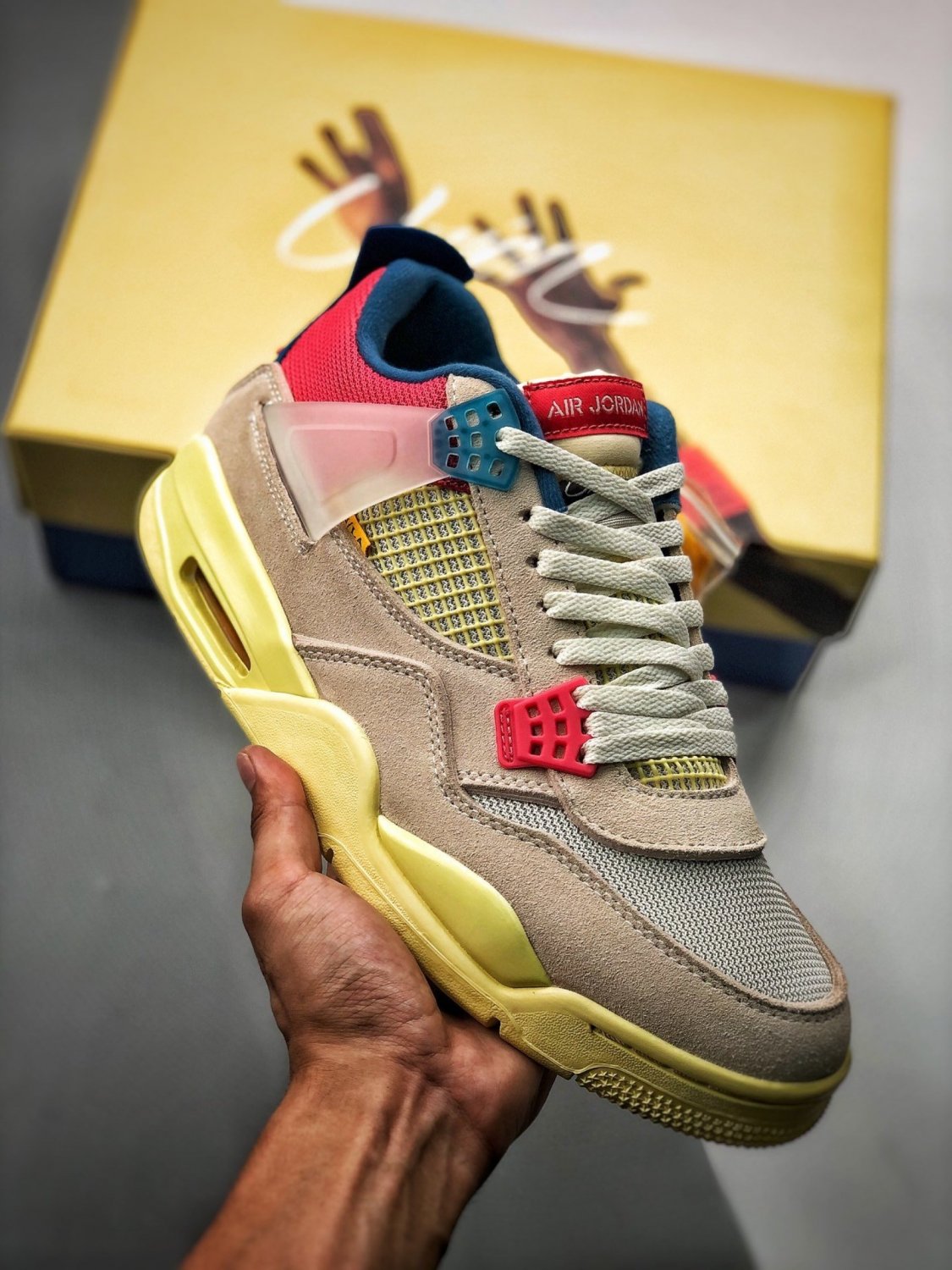 Nike Air Jordan 4 Retro Union Guava Ice