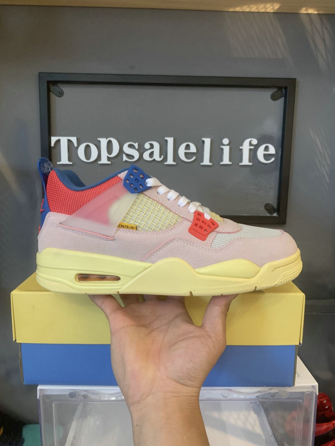 Nike Air Jordan 4 Retro Union Guava Ice_2